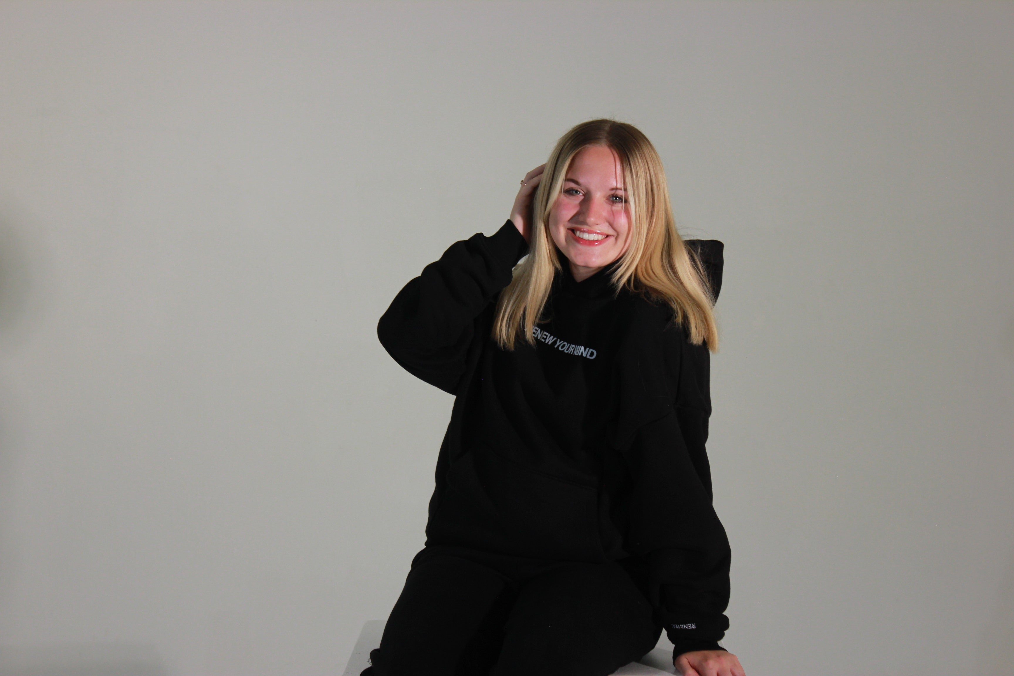 Romans Black Hoodie